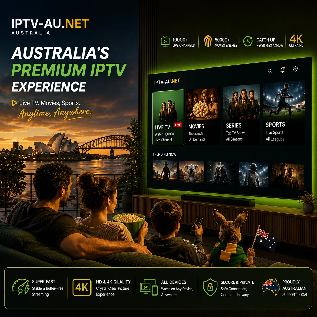 IPTV Australia – Stream on all devices across Australia